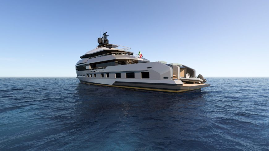 FL42 | New 42.90m (140’7’’) Luxury Tri-Deck Steel Motor Yacht by Floating Life