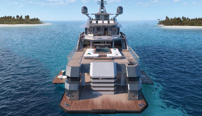 FL47 | New 47m (155’2’’) Luxury Explorer Tri-Deck Steel Motor Yacht by Floating Life