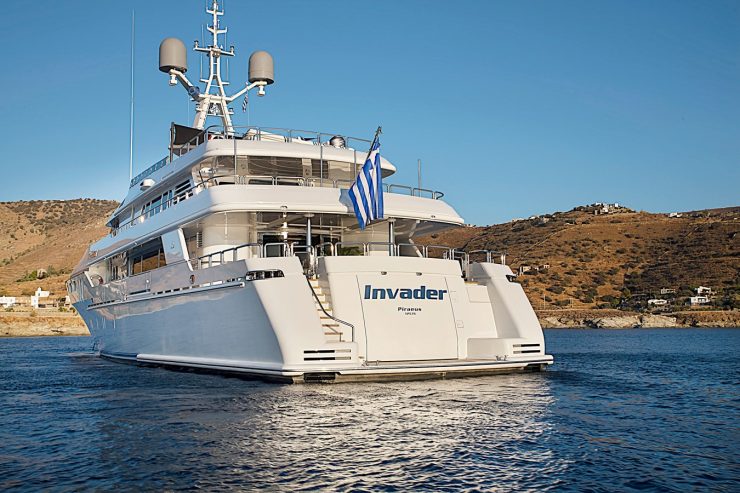 INVADER | 2000 50m (164ft) Luxury Superyacht built by Italian shipyard Codecasa