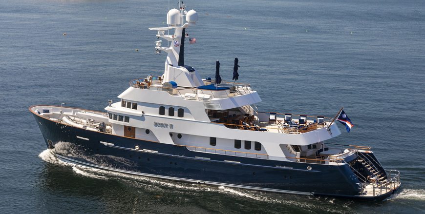 SCOUT II | 1993 39.6m (129’11”) Brooke Marine