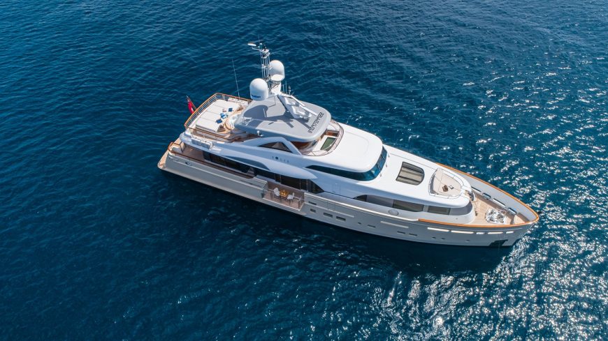 SOLIS | 2015 34m (112ft) Luxury Custom Motor Yacht built by Dutch shipyard Mulder