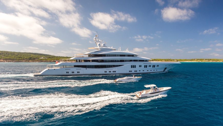 LADY LARA | 2015 91m (298.5ft) Luxury Motor Yacht built by German shipyard Lürssen Yachts