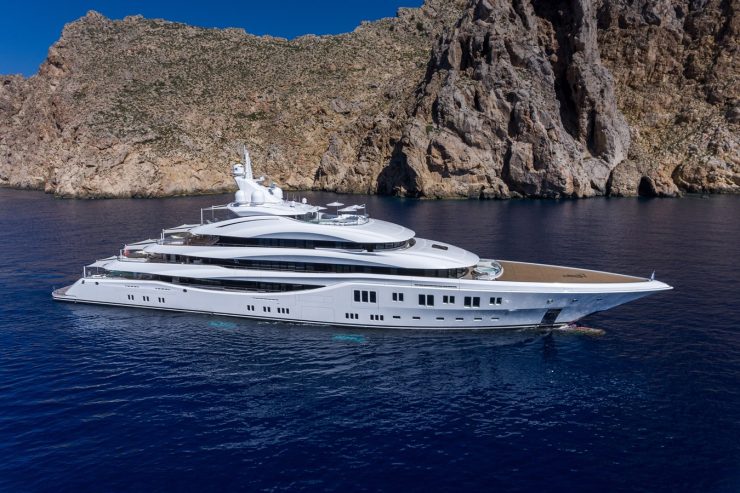 LADY LARA | 2015 91m (298.5ft) Luxury Motor Yacht built by German shipyard Lürssen Yachts