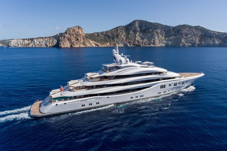 LADY LARA | 2015 91m (298.5ft) Luxury Motor Yacht built by German shipyard Lürssen Yachts