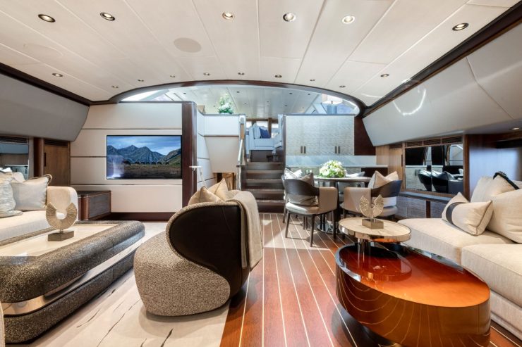 LADY M | 2006 38.9m (127’7″) Fitzroy Yachts