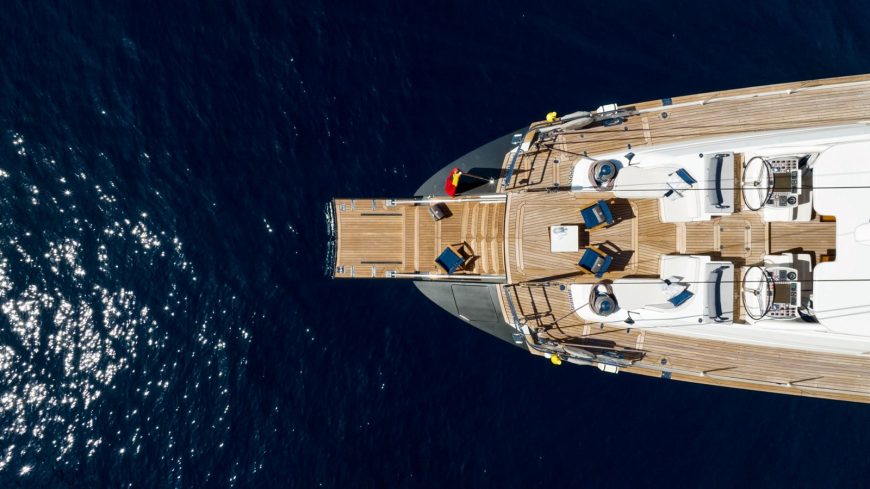 LADY M | 2006 38.9m (127’7″) Fitzroy Yachts