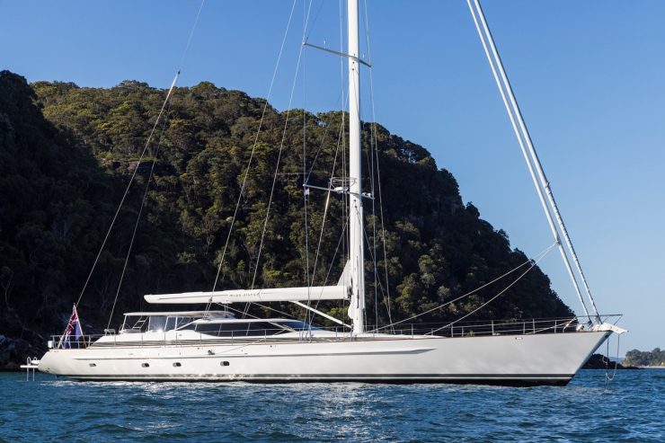 MISS SILVER | 1995 36.12m (118’6”) Ed Dubois designed World Cruising Aluminium Sailing Yacht built by Alloy Yachts