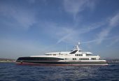 PREDATOR | 2008 72.8m (238’11”) Luxury Tri-Deck Motor Yacht built by Dutch shipyard FEADSHIP