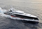 PREDATOR | 2008 72.8m (238’11”) Luxury Tri-Deck Motor Yacht built by Dutch shipyard FEADSHIP