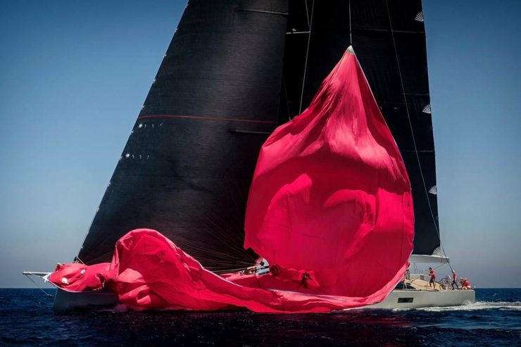 RIBELLE | 2017 32.6m (107′) Custom Sloop Carbon Sailing Yacht built by Vitters