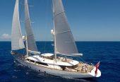 ROSEHEARTY | 2006 56m (183’9″) Ron Holland design Aluminium Sailing Yacht built by Italian shipyard PERINI NAVI