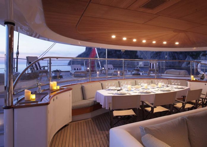 ROSEHEARTY | 2006 56m (183’9″) Ron Holland design Aluminium Sailing Yacht built by Italian shipyard PERINI NAVI