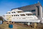 VALERIA | 1975 44.2m (145′) Classic Luxury Tri-Deck Steel Motor Yacht built by Dutch shipyard FEADSHIP