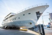 VALERIA | 1975 44.2m (145′) Classic Luxury Tri-Deck Steel Motor Yacht built by Dutch shipyard FEADSHIP