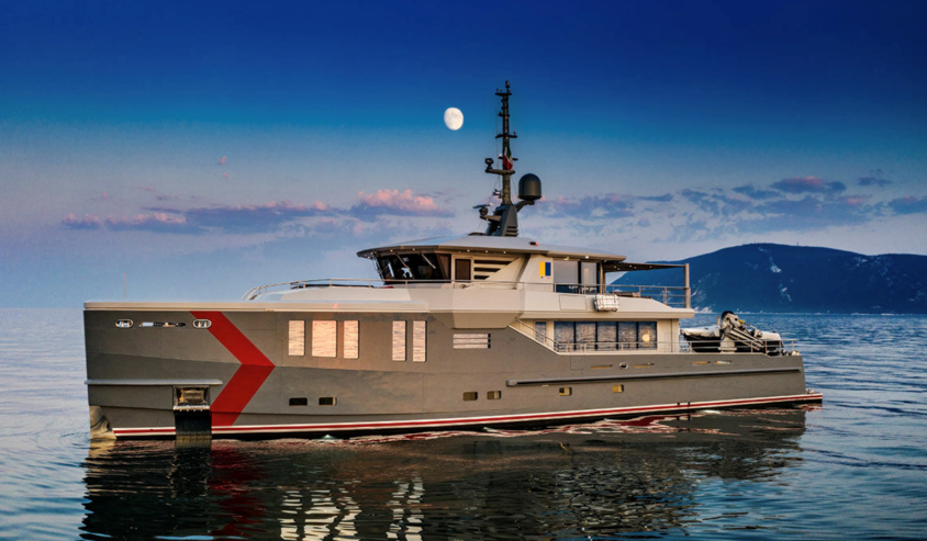 ALIX | 2020 36.6m (120’1″) Luxury Explorer Motor Yacht built by Italian shipyard CPN