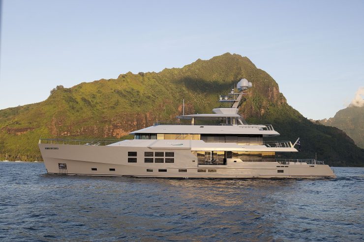 BIG FISH | 2010 45m (147ft 8in) Luxury Tri-Deck Steel Hull Motor Yacht built by NZ shipyard McMullen & Wing