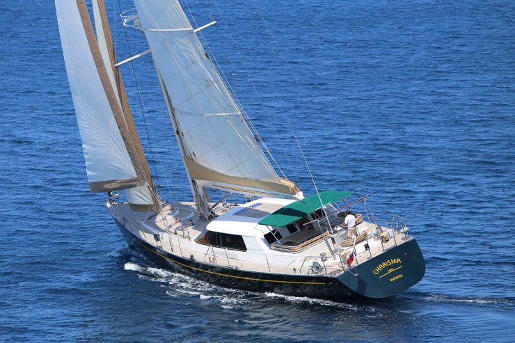 CHARISMA NOVA | 2006 24.32m (79′9″) Luxury World Cruising Aluminium Sail Yacht built by Dutch shipyard JONGERT