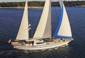 FREE WINGS | 1984 29.86m (97’11’) Classic World Cruising Ketch Sail Yacht built by New Zealand shipyard Thackwray