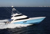 HIGH COTTON | 2016 28.42m (93’3”) Enclosed Bridge Sportfisher Motor Yacht built by American shipyard VIKING