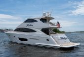 KALEEN | 2017 22.86m (75ft) Performance Enclosed Bridge Sportfisher Motor Yacht built by American shipyard Viking