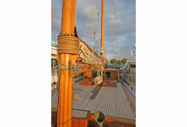 LA MAIA | 1956 32.5m (102.63ft) Classic Schooner Sail Yacht built by Psaros Shipyard for Baron Alain de Rothschild