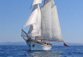 LA MAIA | 1956 32.5m (102.63ft) Classic Schooner Sail Yacht built by Psaros Shipyard for Baron Alain de Rothschild