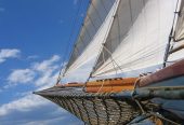 LA MAIA | 1956 32.5m (102.63ft) Classic Schooner Sail Yacht built by Psaros Shipyard for Baron Alain de Rothschild