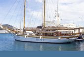 LA MAIA | 1956 32.5m (102.63ft) Classic Schooner Sail Yacht built by Psaros Shipyard for Baron Alain de Rothschild