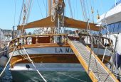 LA MAIA | 1956 32.5m (102.63ft) Classic Schooner Sail Yacht built by Psaros Shipyard for Baron Alain de Rothschild