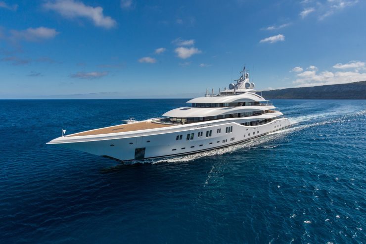 LADY LARA | 2015 91m (298.48ft) Luxury Quad-Deck Motor Yacht built by German shipyard Lürssen Yachts