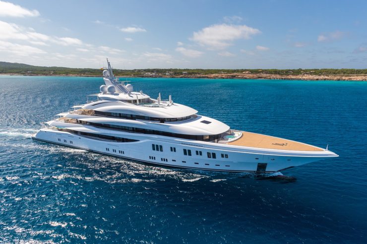 LADY LARA | 2015 91m (298.48ft) Luxury Quad-Deck Motor Yacht built by German shipyard Lürssen Yachts