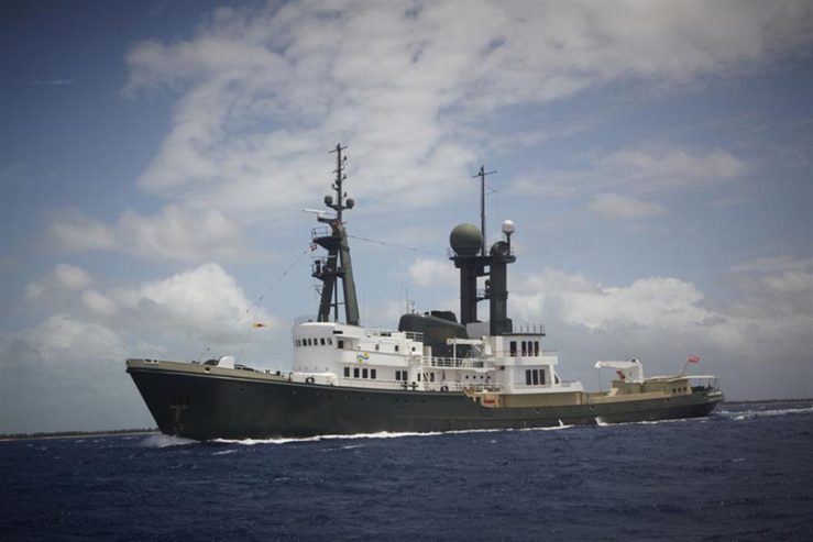 SEA RANGER | 1973 77.7M (255FT) CONVERSION EXPLORER MOTOR YACHT BUILT BY GERMAN SHIPYARD SCHICHAU UNTERWESER