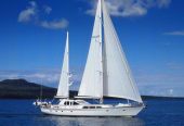 PACIFIC EAGLE | 1990 31.09m (102ft) Don Brooke design Pilothouse World Cruising Aluminium Ketch Sailing Yacht built by NZ shipyard Alloy Yachts