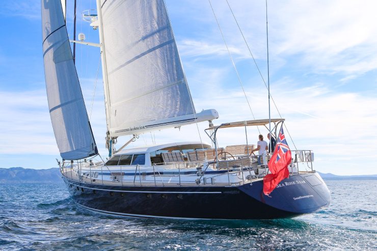 SEA ROSE STAR | 2003 26.7m (87’7”) World Cruising Sloop Aluminium Sail Yacht built by Dutch shipyard JONGERT