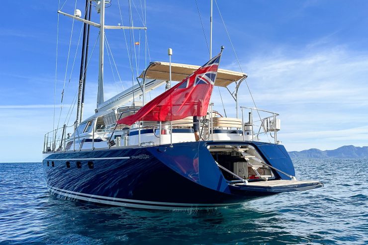 SEA ROSE STAR | 2003 26.7m (87’7”) World Cruising Sloop Aluminium Sail Yacht built by Dutch shipyard JONGERT