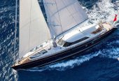 STATE OF GRACE | 2013 39.4m (129’3”) High Performance World Cruising Sloop Sailing Yacht built by Italian shipyard Perini Navi