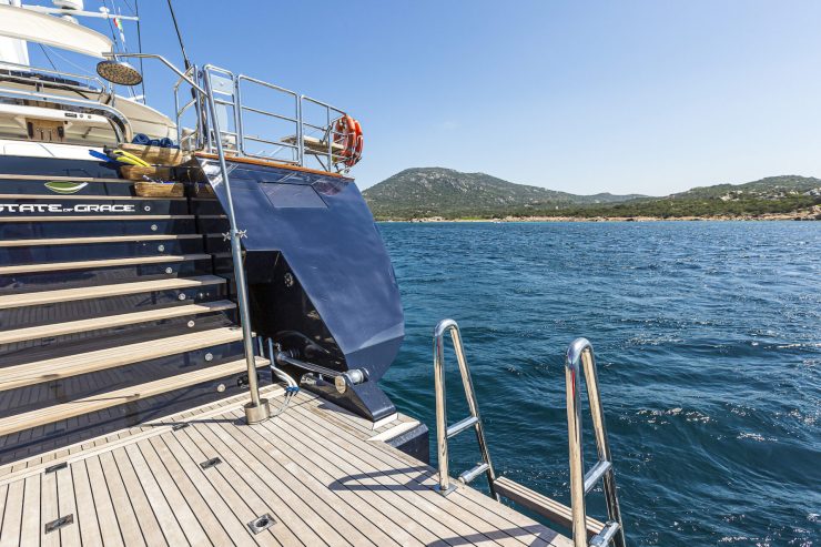 STATE OF GRACE | 2013 39.4m (129’3”) High Performance World Cruising Sloop Sailing Yacht built by Italian shipyard Perini Navi