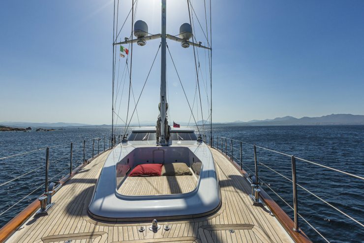 STATE OF GRACE | 2013 39.4m (129’3”) High Performance World Cruising Sloop Sailing Yacht built by Italian shipyard Perini Navi