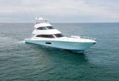 WORK OF ART | 2016 28.42m (93’3”) Enclosed Bridge Convertible Sportfisher Motor Yacht built by American shipyard VIKING