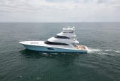 WORK OF ART | 2016 28.42m (93’3”) Enclosed Bridge Convertible Sportfisher Motor Yacht built by American shipyard VIKING