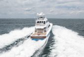 WORK OF ART | 2016 28.42m (93’3”) Enclosed Bridge Convertible Sportfisher Motor Yacht built by American shipyard VIKING