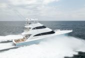 WORK OF ART | 2016 28.42m (93’3”) Enclosed Bridge Convertible Sportfisher Motor Yacht built by American shipyard VIKING