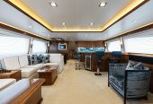 WORK OF ART | 2016 28.42m (93’3”) Enclosed Bridge Convertible Sportfisher Motor Yacht built by American shipyard VIKING