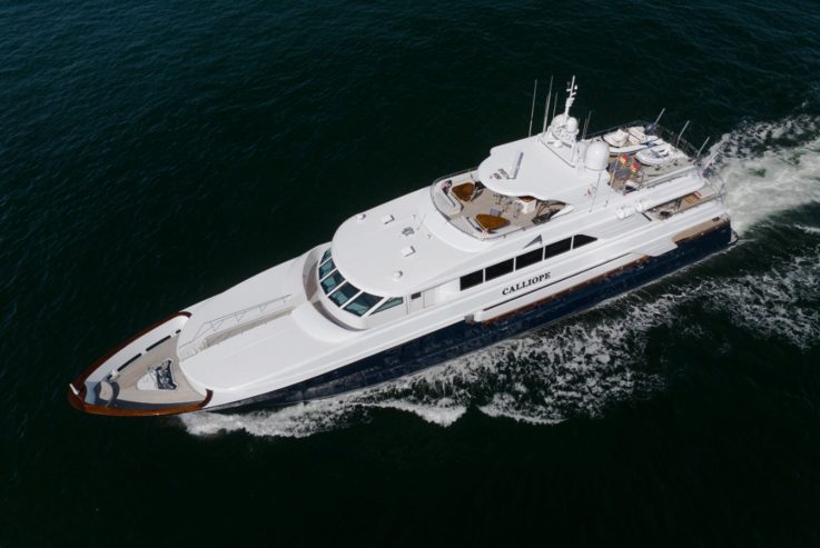 CALLIOPE | 2007 43.28m (142ft) Richmond Motor Yacht