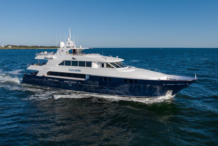 CALLIOPE | 2007 43.28m (142ft) Richmond Motor Yacht