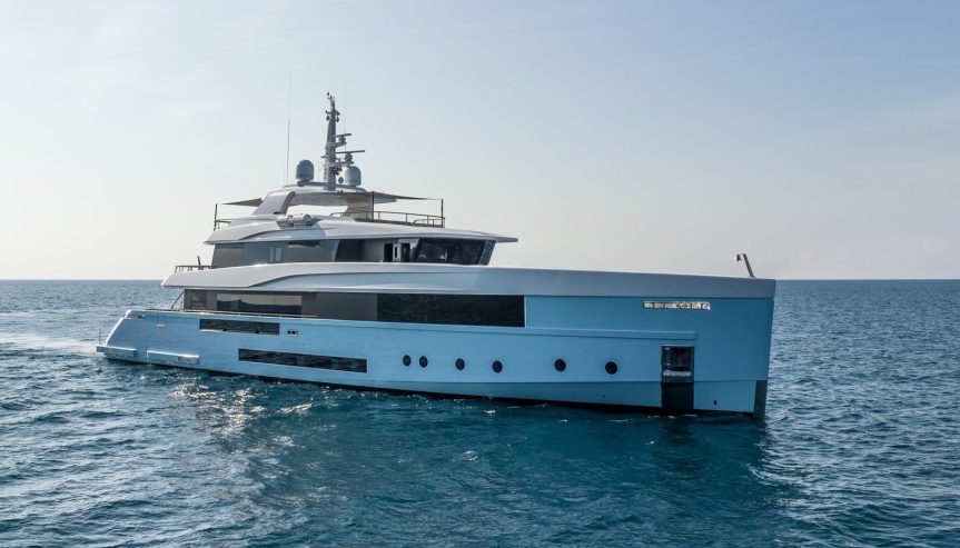 CROCUS | 2021 48m (157’6″) Luxury Aluminium Motor Yacht from Italian shipyard ADMIRAL YACHTS