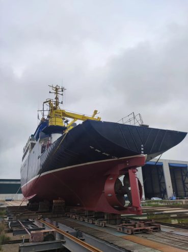 TE STREEP | 1985 49.55m (162’5″) Explorer Yacht built by NV Scheepswerven van Langerbrugge