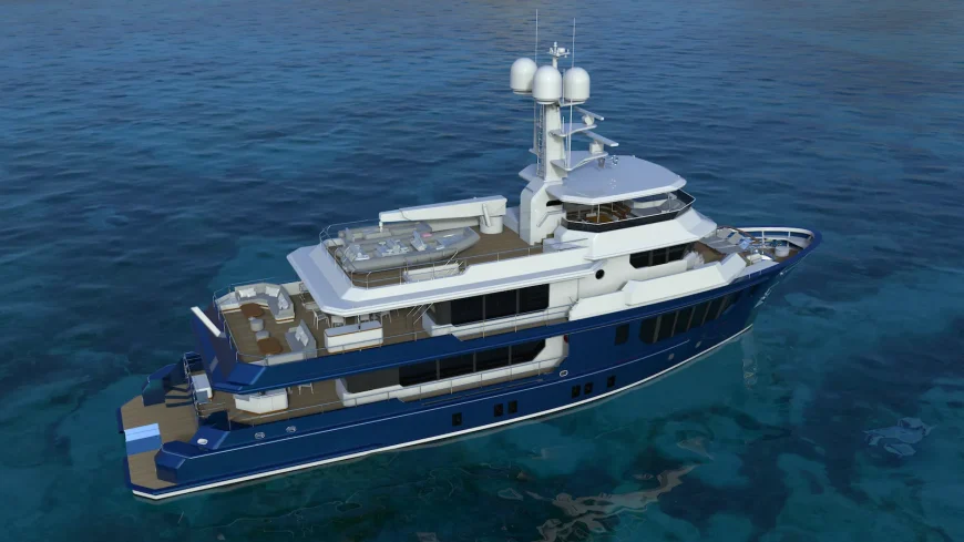 RMK 120 # 02 | 2026 120ft 11in (36.86m) Vripack design Explorer Motor Yacht from Turkish shipyard RMK MARINE