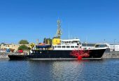 TE STREEP | 1985 49.55m (162’5″) Explorer Yacht built by NV Scheepswerven van Langerbrugge