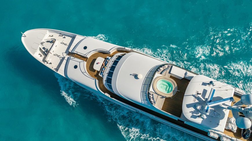 AMORE | 2005 47.85m (157ft) Luxury Tri-Deck Motor Yacht built by American shipyard Christensen